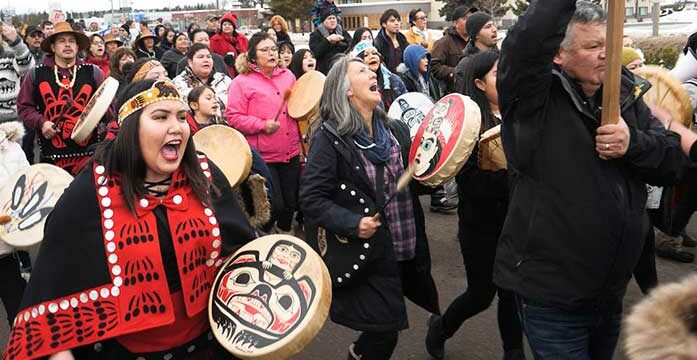 Wet’suwet’en protest Coastal GasLink pipeline British Columbia bc Follow our Indigenous neighbours to a carbon-neutral future