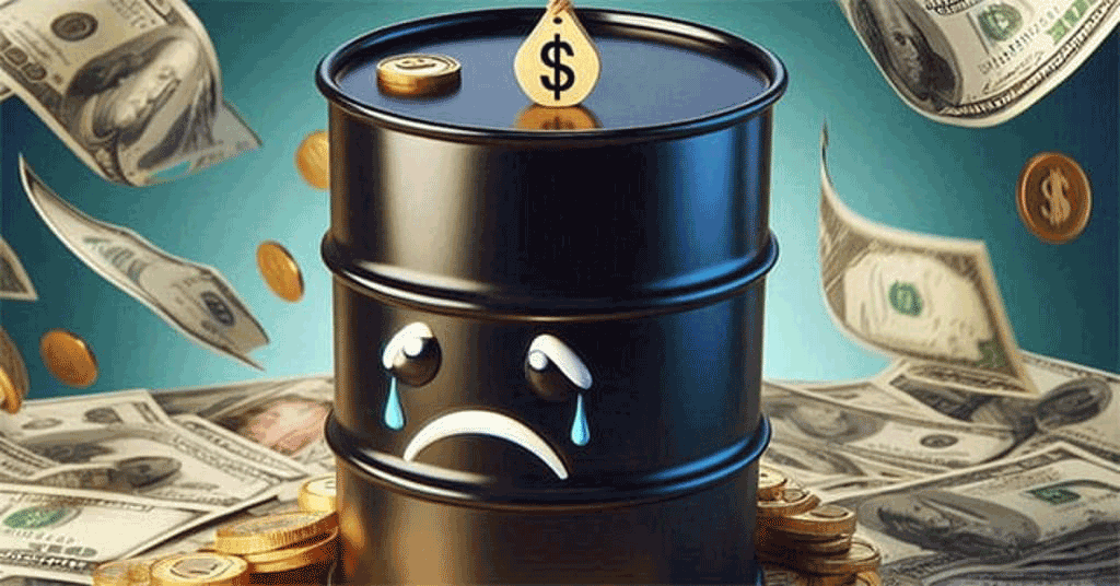 Oil prices fall under pressure as global supply surges